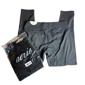 NWT Offline by Aerie Leggings Grey and Black (One of Each) L